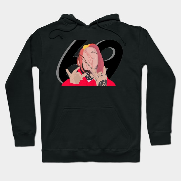 6ix9ine sixnine design Hoodie by shreyaasm611